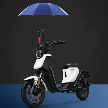 1 PC אופניים מטריה עומד כל זווית סיבוב גלגלים אופניים מטריה מחבר טיולון מטריה מחזיק ציוד גשם כלי