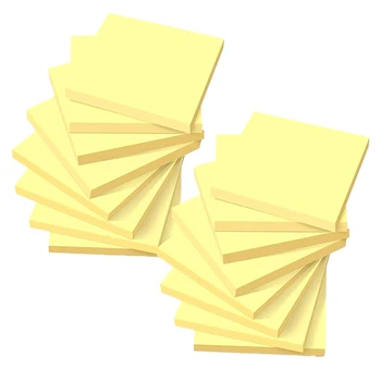 16 ספרים עם סך של 1,600 פתקים דביקים נייר מזכר הערות המשרד תזכורת פתק נייר.