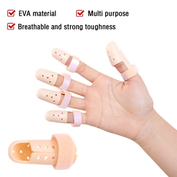 1Pcs האצבע סד סד מתכוונן האצבע תומך מגן דלקת מפרקים תיקונים משותפת מחליק אצבע סד תיקון A633