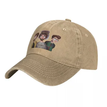 AJR אחים אנימציה כובע בוקרים כובע השמש גולף ללבוש כובע מצחיק מגן גבר קאפ נשים