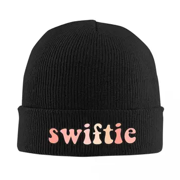 Swiftie אוהד ביני עבור גברים, נשים, חורף הגולגולת סריגה כובע כובע