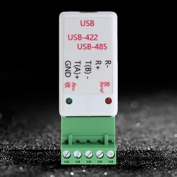 USB RS485 RS422 מתאם סדרתי טרמינל בלוק ממיר טלוויזיות הגנה