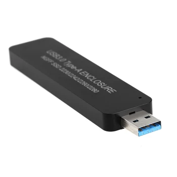 USB3.0 2280 NGFF על .2 SATA-בהתבסס ב ' מפתח SSD חיצוני מארז אחסון