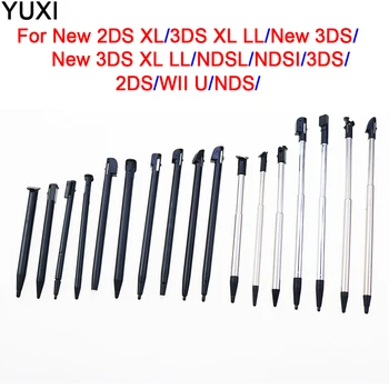 YUXI מתכת טלסקופי Stylus פלסטיק Stylus מסך מגע עט עבור חדש 3DS XL LL NDSL DS Lite NDSi NDS-Wii U 2DS 3DS החדש 2DS LL XL