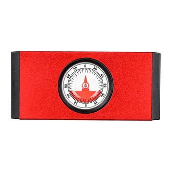 דיוק גבוה רמת סגסוגת אלומיניום זווית Inclinometer בנאי זוית Inclinometer מדרון מכשיר מדידה