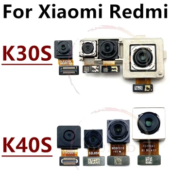 המקורי מול מצלמה אחורית עבור Xiaomi Redmi K30S K40S חזרה הראשי מול מאקרו סלפי קדמית רחבה מודול המצלמה חלקים