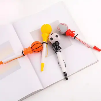 חלק כתיבה בעט כדורי ספורט נושאים עט כדורי להגדיר עבור סטודנטים כדורסל כדורגל טניס כדורעף צורה