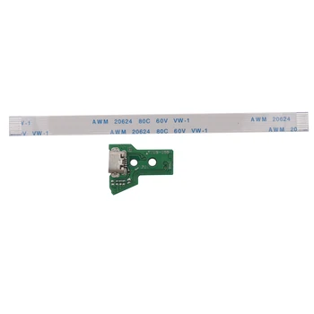 עבור SONY PS4 בקר טעינה USB Port שקע לוח ד ' -055 5 V5 12 פינים כבל
