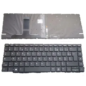 על HP ProBook 445 440-G8 G9 645 640-G8 EliteBook 645 640 G9 עם תאורה אחורית ספרדית SP צרפתי FR Clavier מקלדת