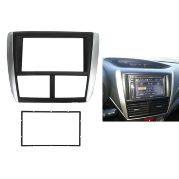 רכב דש רדיו Fascia 2DIN DVD GPS פאנל מסגרת ניווט לקצץ תחליף סובארו פורסטר 2009-2013 / 2007-2012