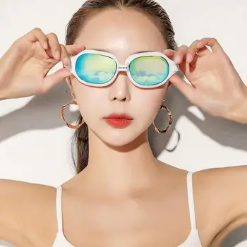 שיק משקפות צלילה נייד שחייה משקפי מגן UV להגן על גברים, נשים, לשחות משקפי צלילה משקפיים עין הגנה